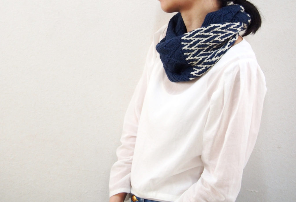 スヌード 2重 寒い